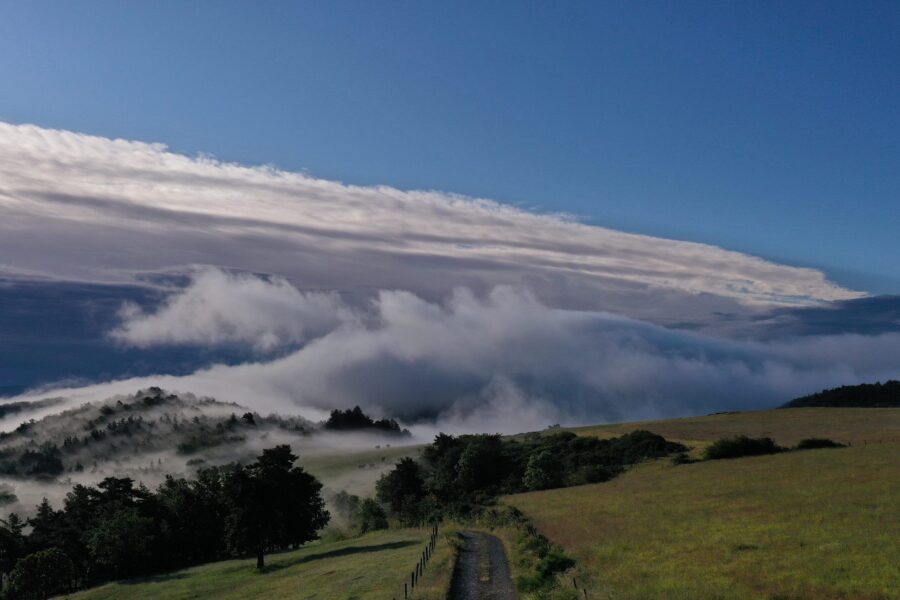 Randonnée en Auvergne à pieds