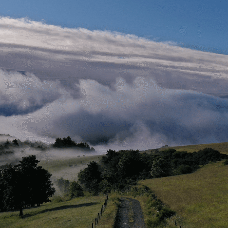 Randonnée en Auvergne